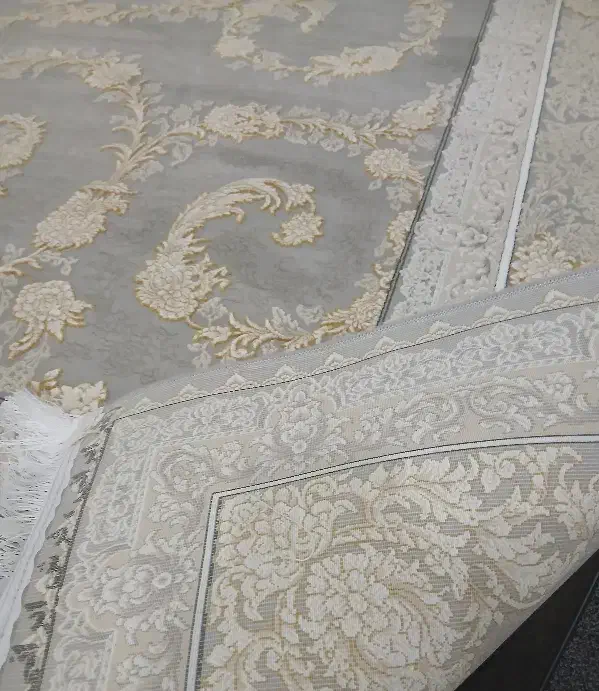 فرش ۹متری گل برجسته دارای بارکد اصالت|فرش|ورامین, ورامین|دیوار