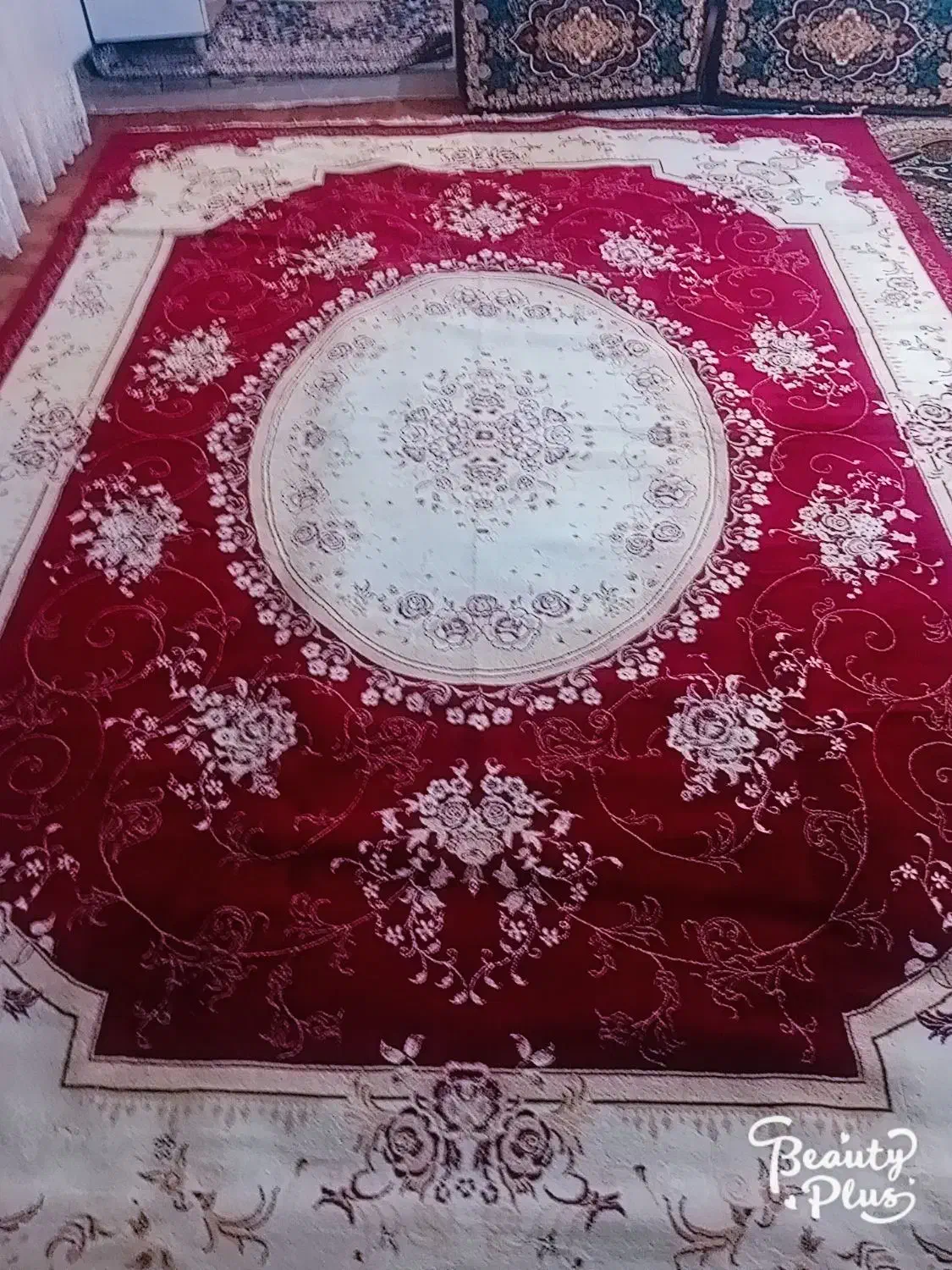 فرش ۱۲ متری قدیمی|فرش|تاکستان, |دیوار