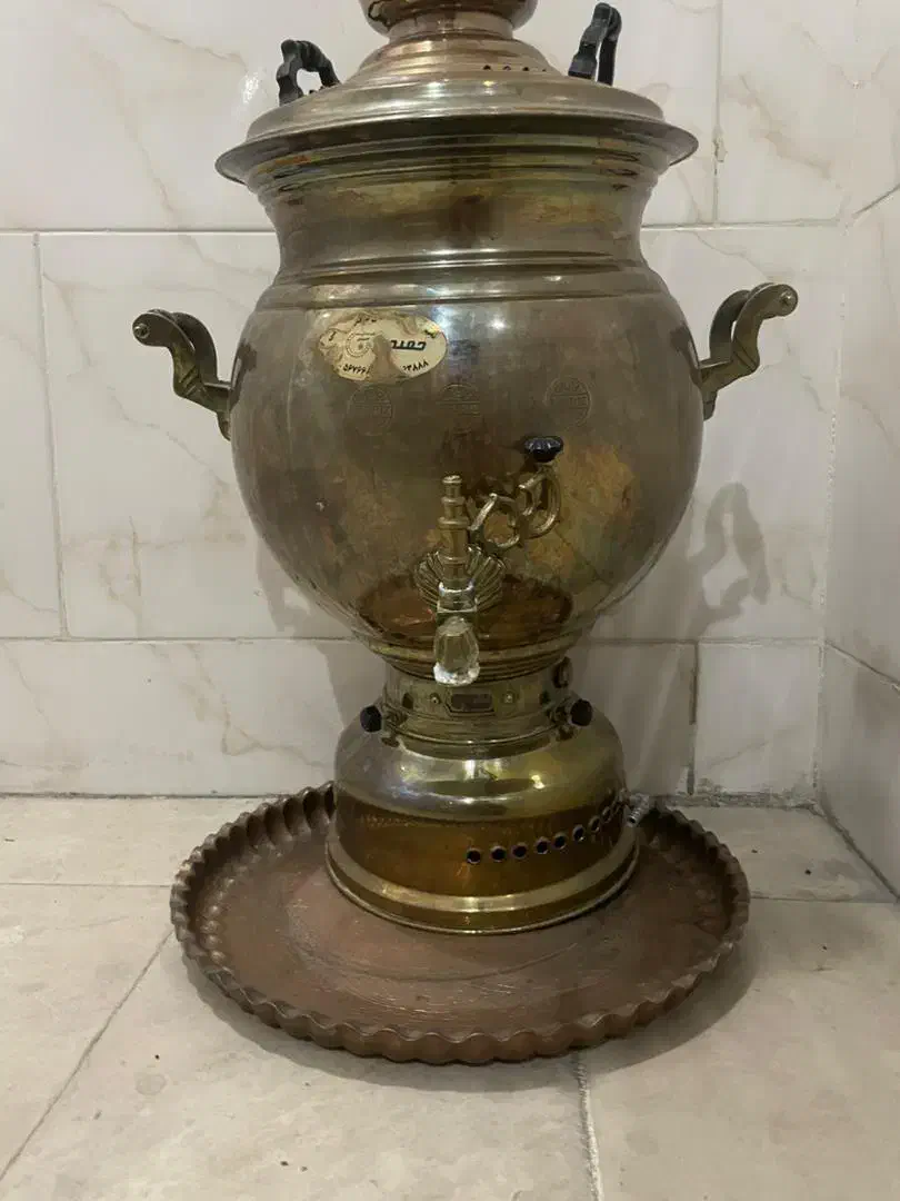 سماور  برنجی|سماور، چای‌ساز، قهوه‌ساز|اسلام‌شهر, مطهری|دیوار