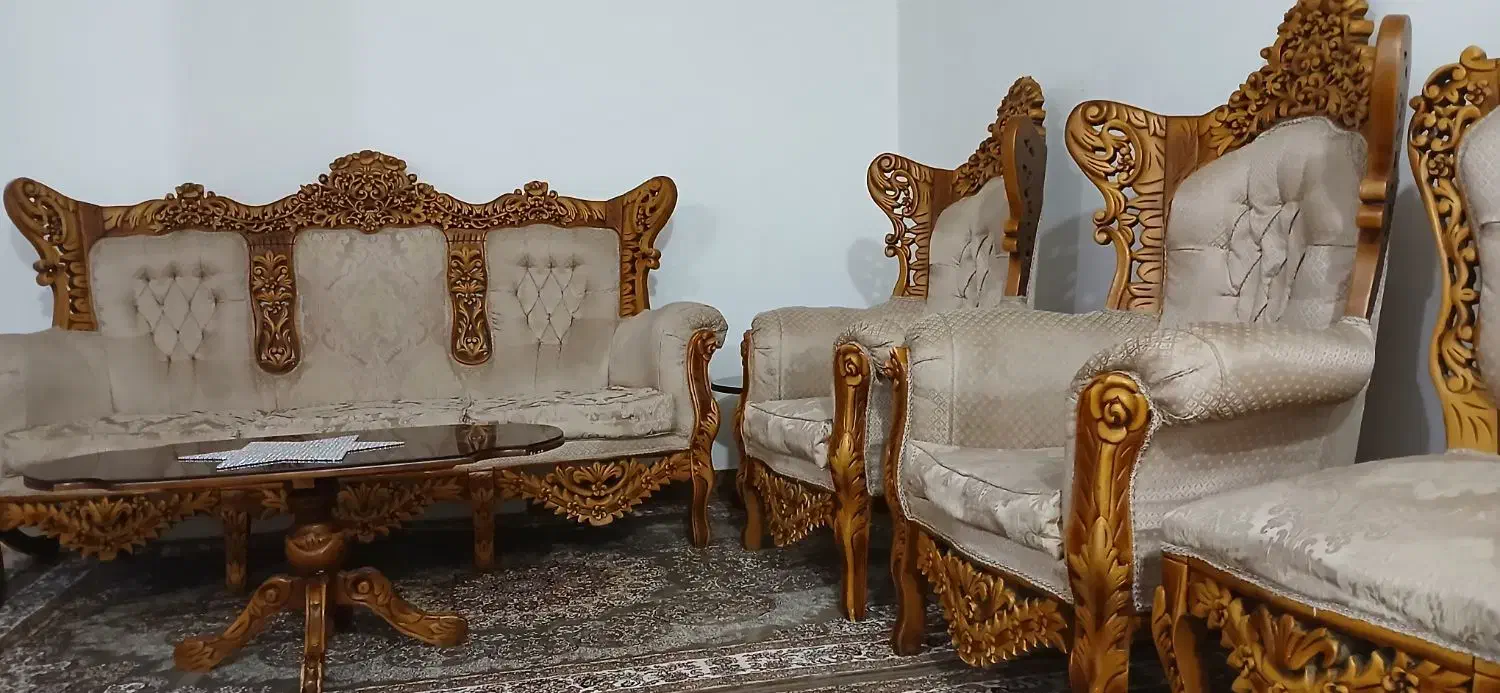 مبل سلطنتی|مبلمان خانگی و میز عسلی|محمدشهر, محمدشهر|دیوار