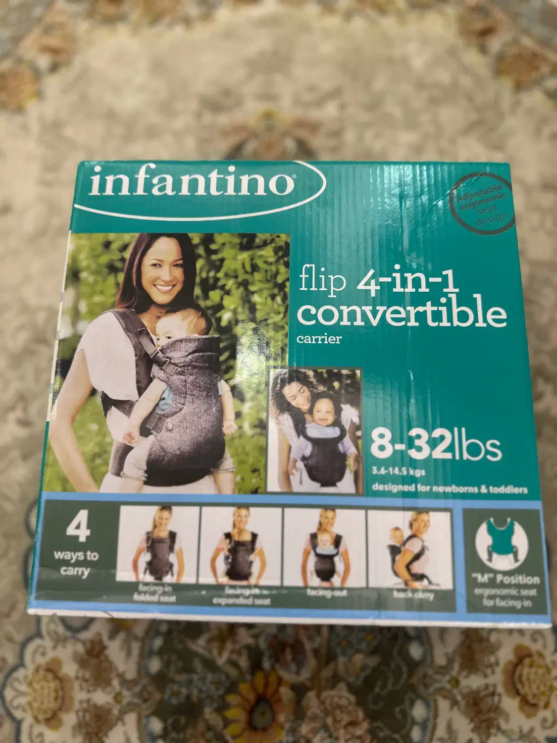 آغوشی نوزاد برند اینفنتینو|کالسکه و لوازم جانبی|تهران, جنت‌آباد شمالی|دیوار