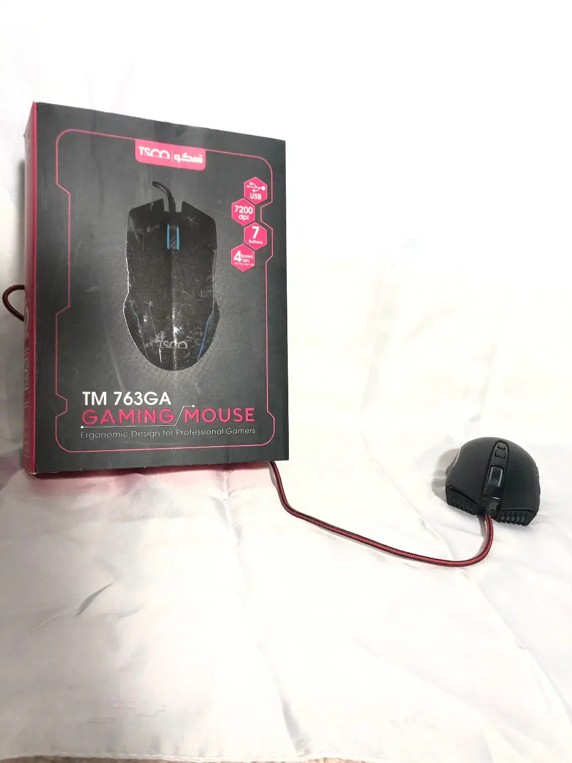 موس تسکو گیمینگ مدلtm763 در حد نو|قطعات و لوازم جانبی رایانه|زنجان, |دیوار