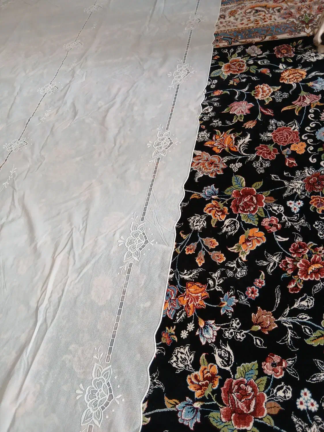 رومیزی غذاخوری ۸نفره|پرده، رانر، رومیزی|اردبیل, |دیوار