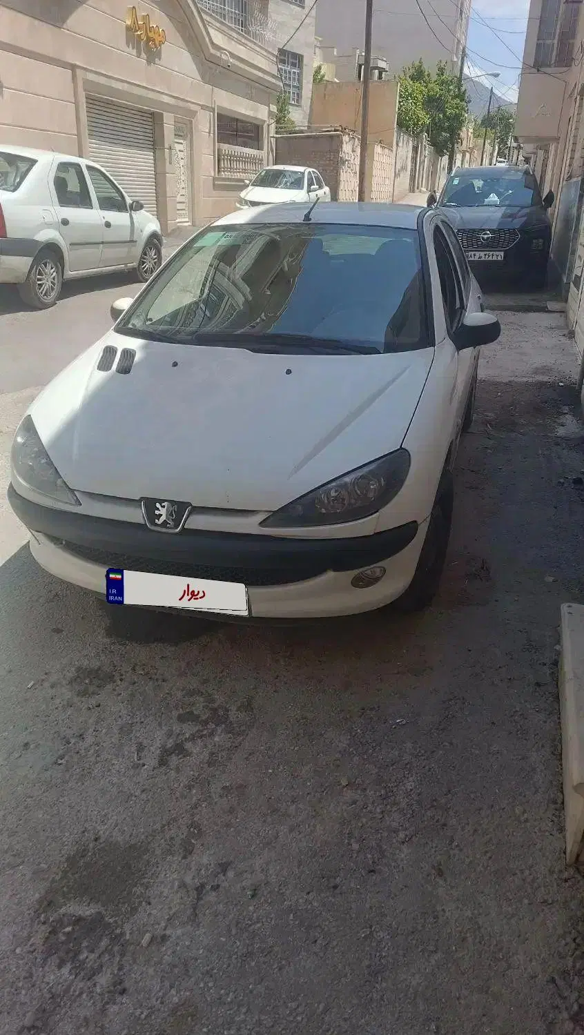 206 1400|خودرو سواری و وانت|خرمآباد, |دیوار