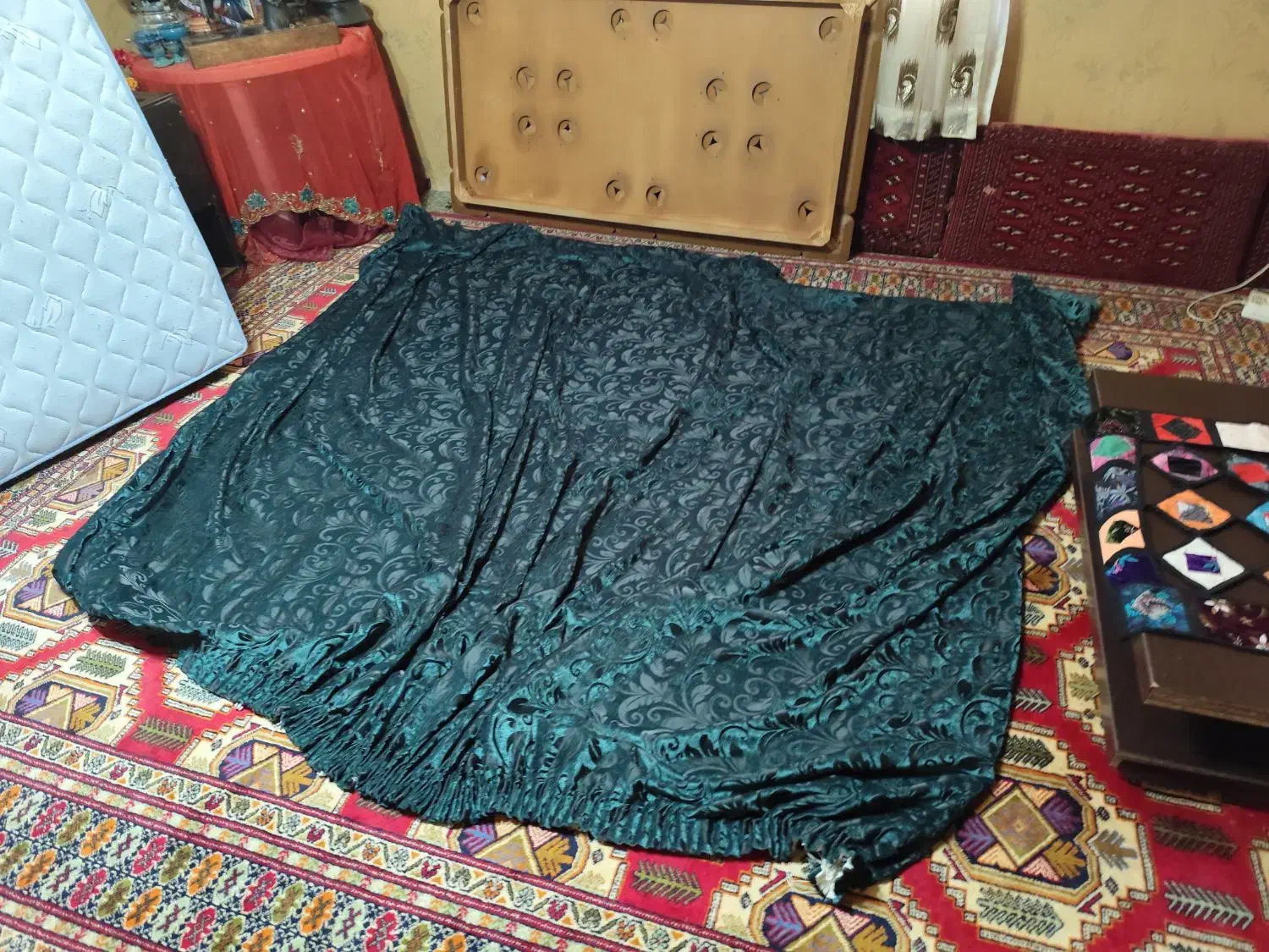 پرده مخمل|پرده، رانر، رومیزی|گرگان, |دیوار