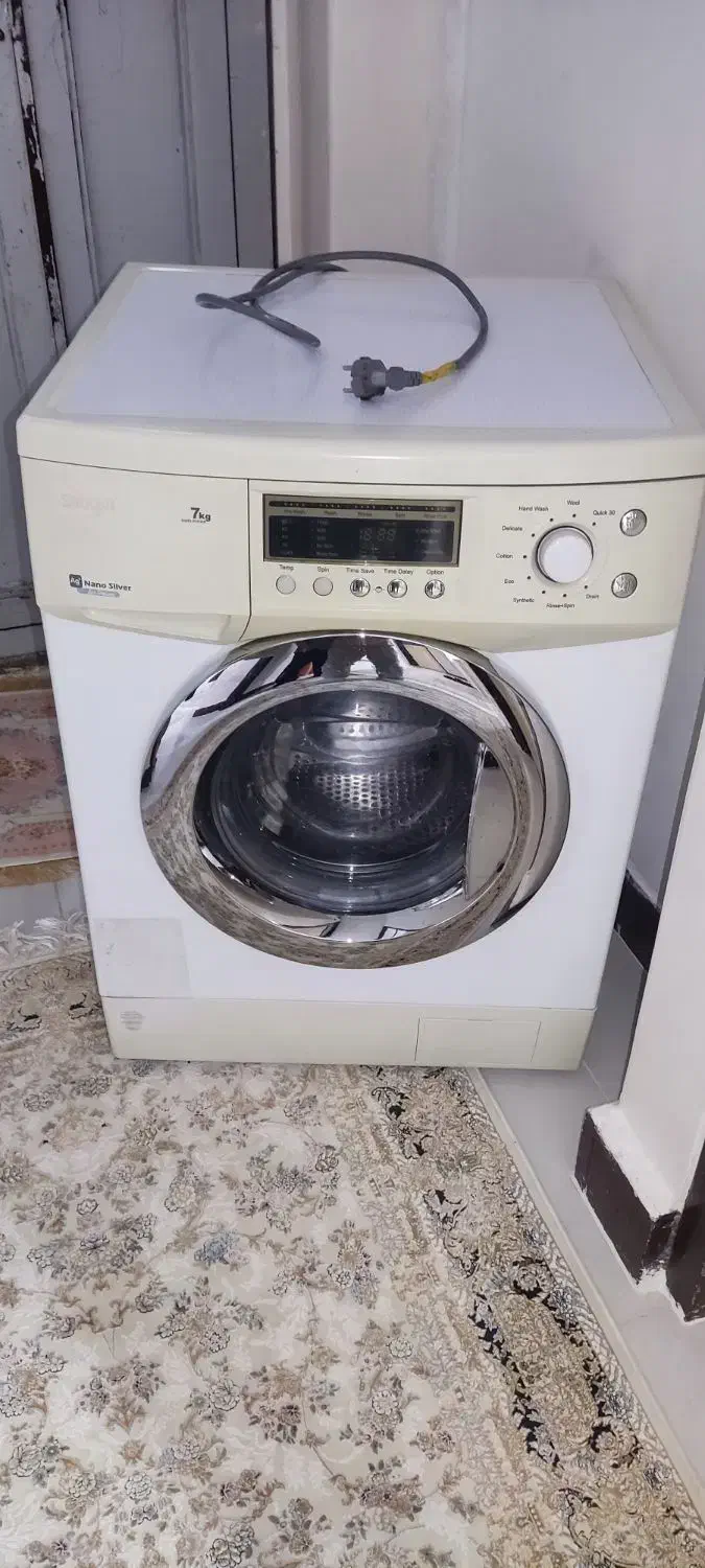 لباس‌شویی 7کیلویی|ماشین لباسشویی و خشک‌کن لباس|مهاباد (آذربایجان غربی), |دیوار