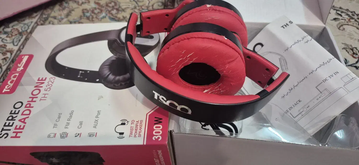 هدفون تسکو مدل TH5323|لوازم جانبی موبایل و تبلت|بندرعباس, |دیوار