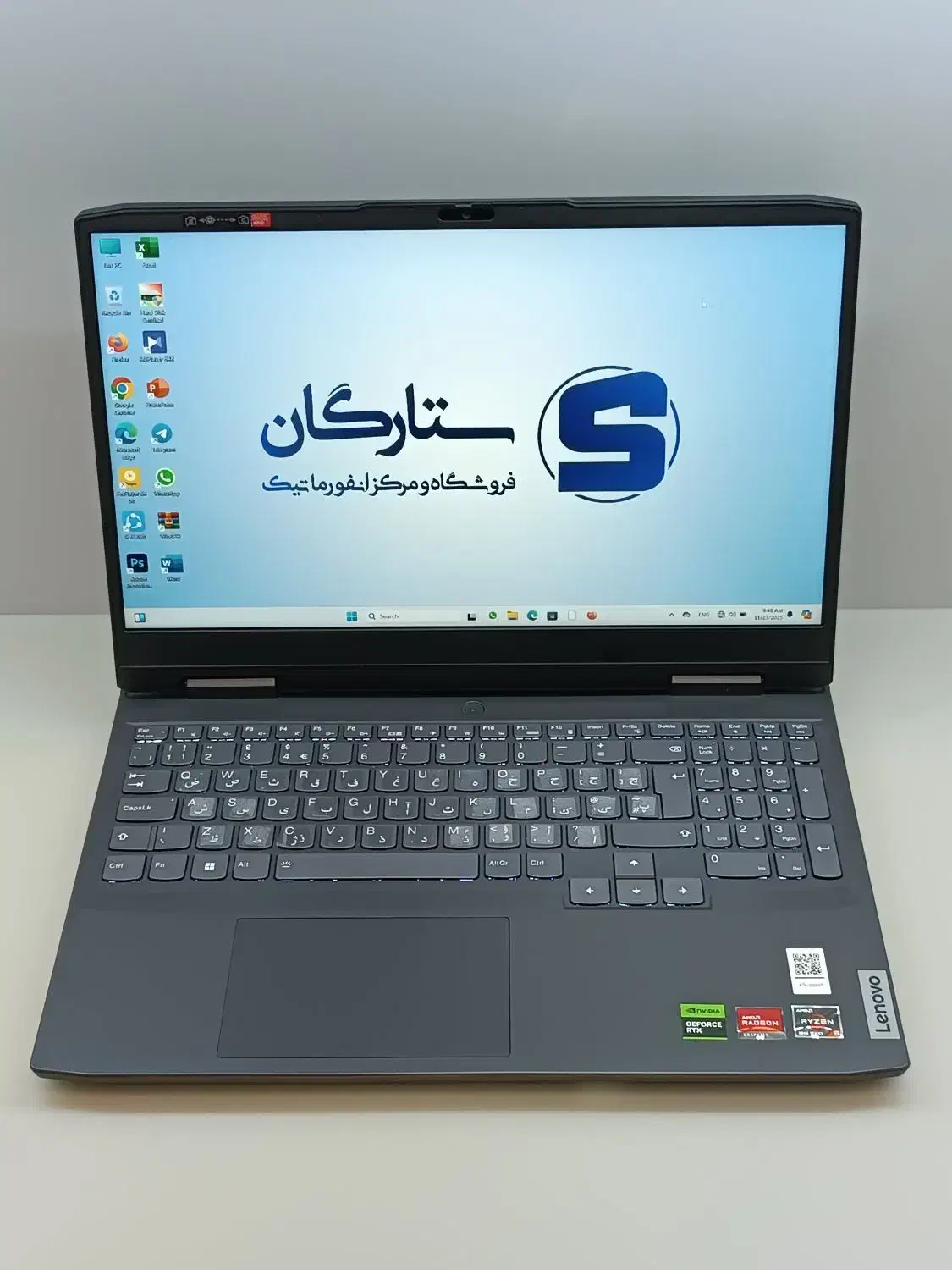 لپ تاپ Lenovo GAMING 3 گرافیک RTX3050 در حد اقساط|رایانه همراه|بروجرد, |دیوار