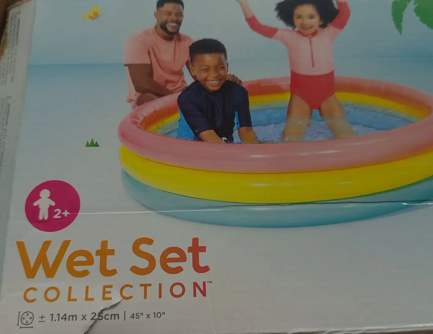 فروش استخر بادی دونفره بچگانه|غواصی و ورزش‌های آبی|چابهار, |دیوار