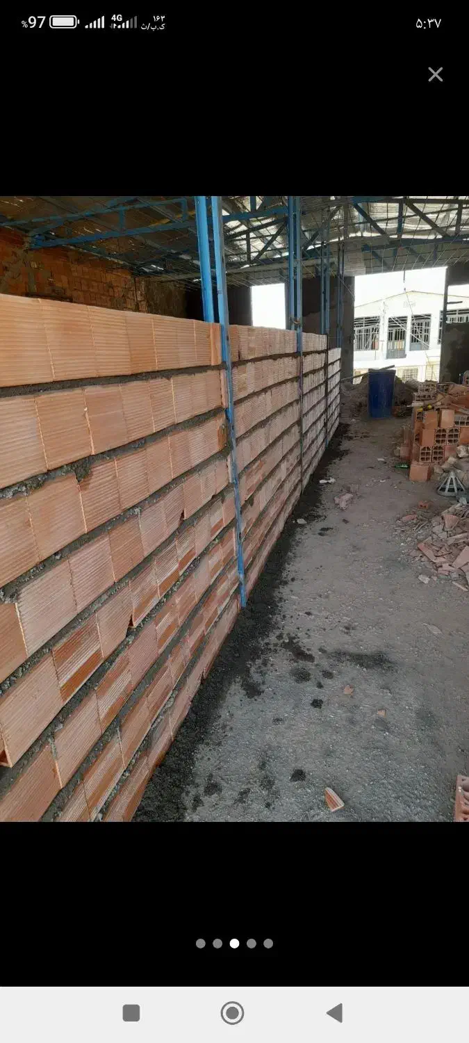 اوستا بناهمه کاره بلوک چینی شیب بند|خدمات پیشه و مهارت|کرمان, |دیوار