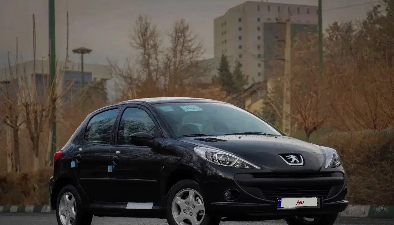 ۲۰۷ سقف فلز مشکی خشک|خودرو سواری و وانت|گرگان, |دیوار