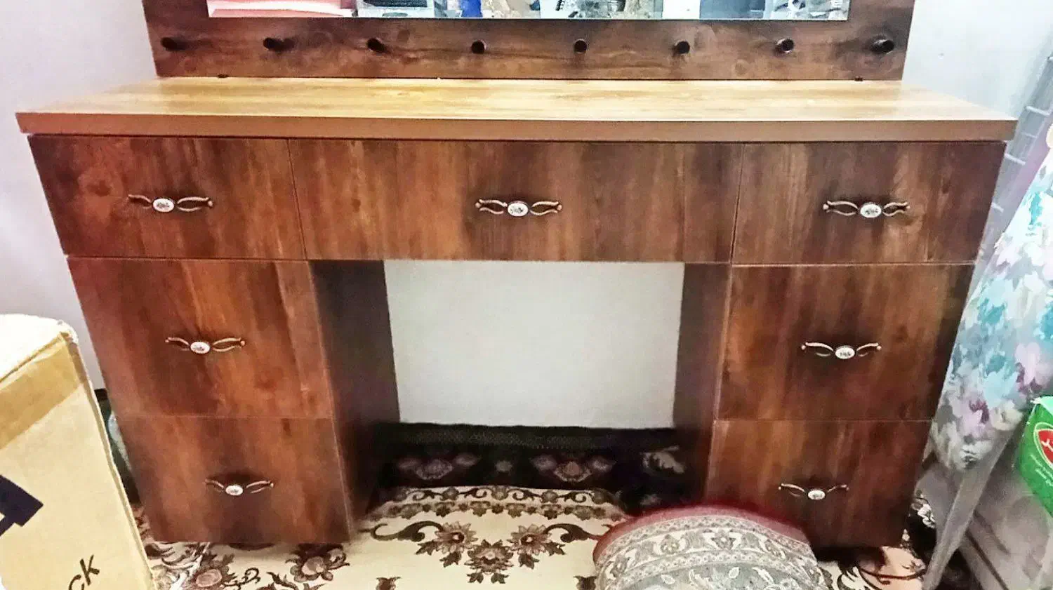 آینه کنسول|بوفه، ویترین، کنسول|ماهدشت, |دیوار