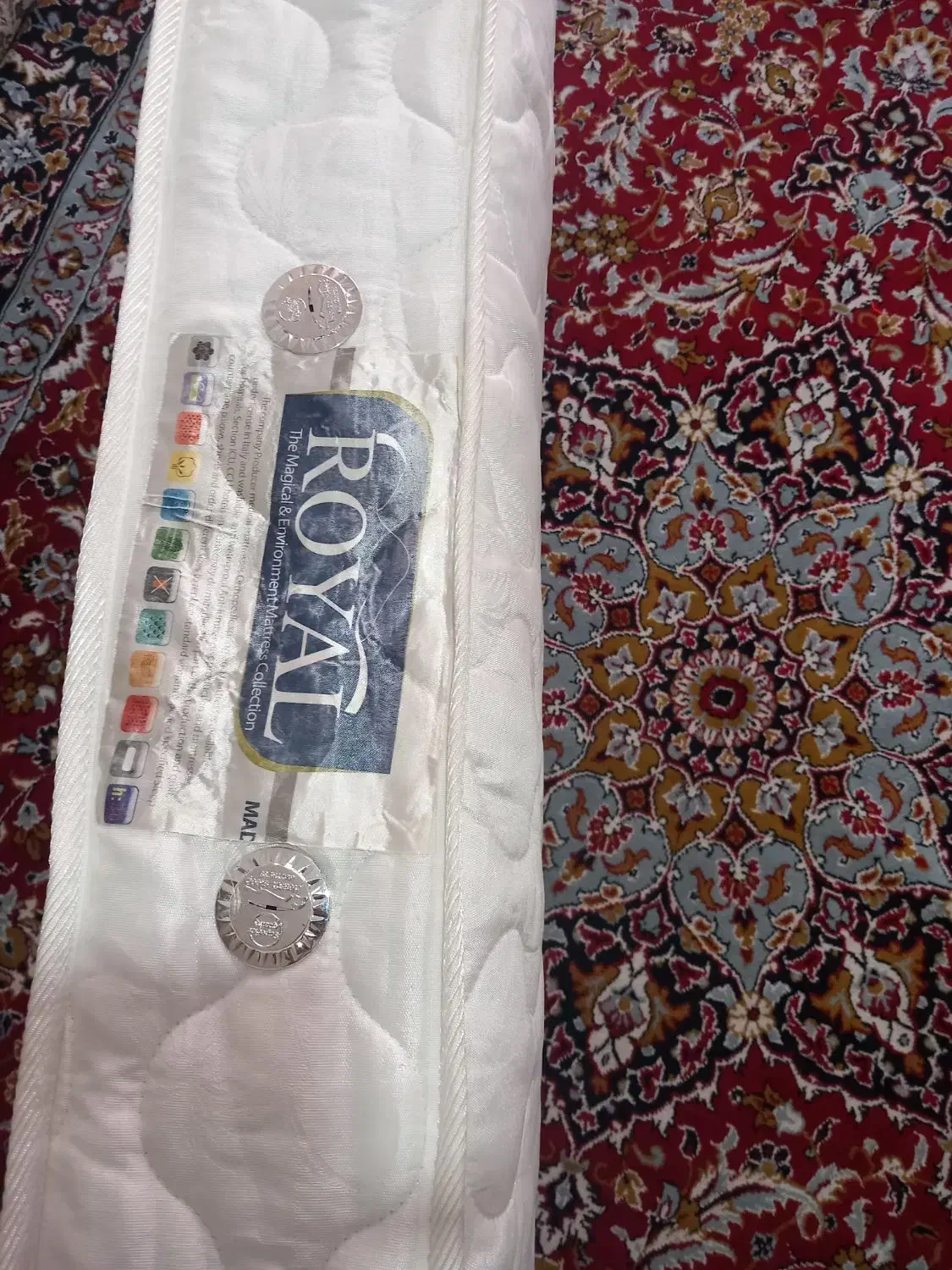 تشک خوش خواب یک نفر رویال کرج حصار خط سوم|تخت و سرویس خواب|آبیک, |دیوار