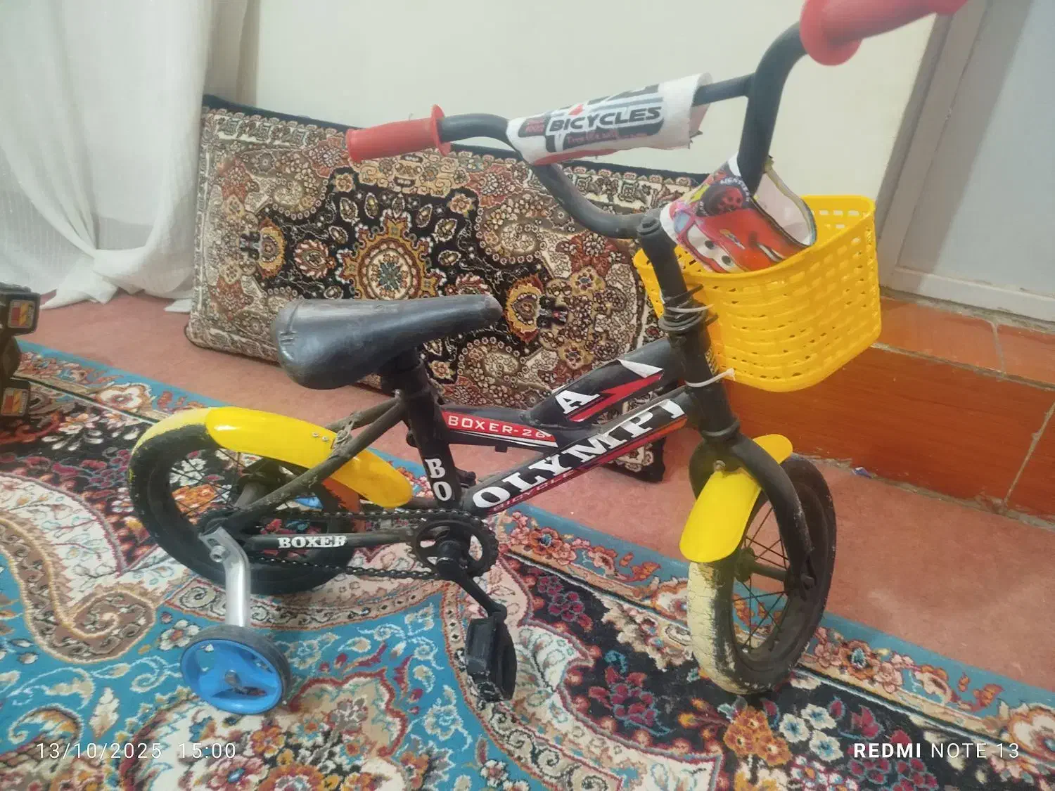 دوچرخه 12|دوچرخه، اسکیت، اسکوتر|تربت جام, کشتارگاه|دیوار