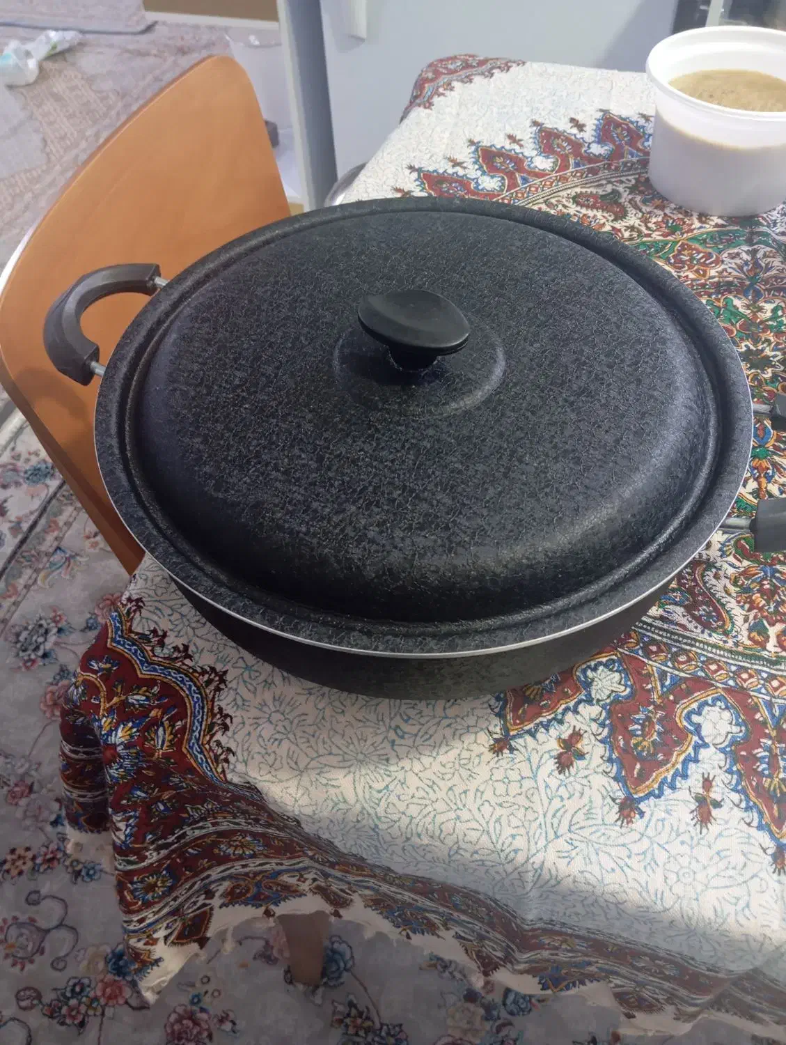 ماهیتابه تمیز سالم سایز34قیمت 900|ظروف پختوپز|بیرجند, |دیوار