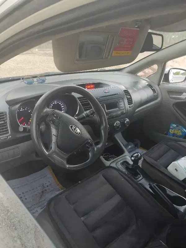 کیا سراتو GLX سفید 2016|خودرو سواری و وانت|کیش, |دیوار