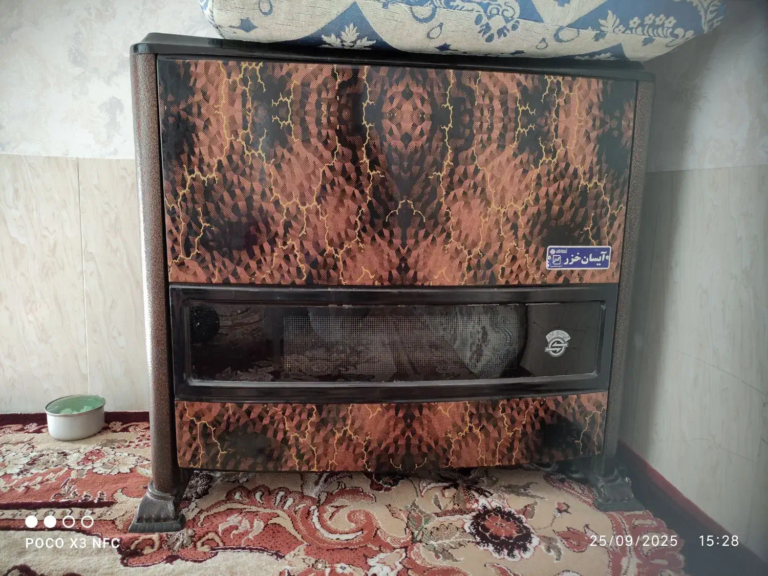 بخاری گازی کاملا سالم|بخاری، هیتر، شومینه|صوفیان, |دیوار