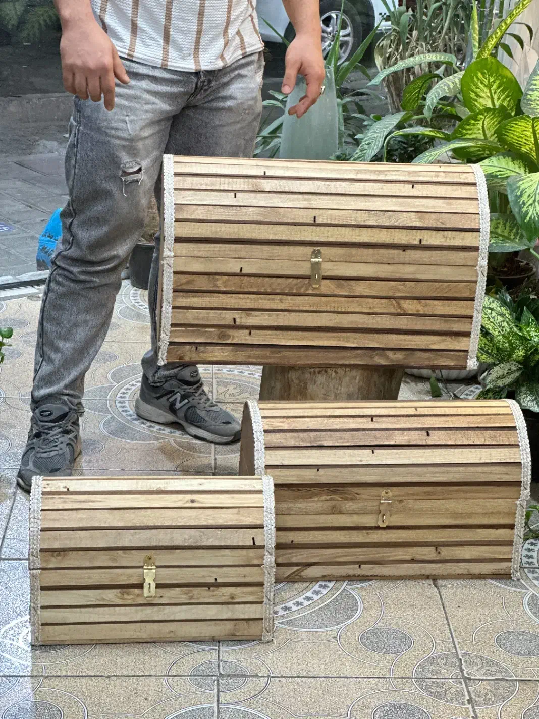 صندوقچه شب یلدا شب چله|صنایع دستی و سایر لوازم تزئینی|گلستان (تهران), |دیوار