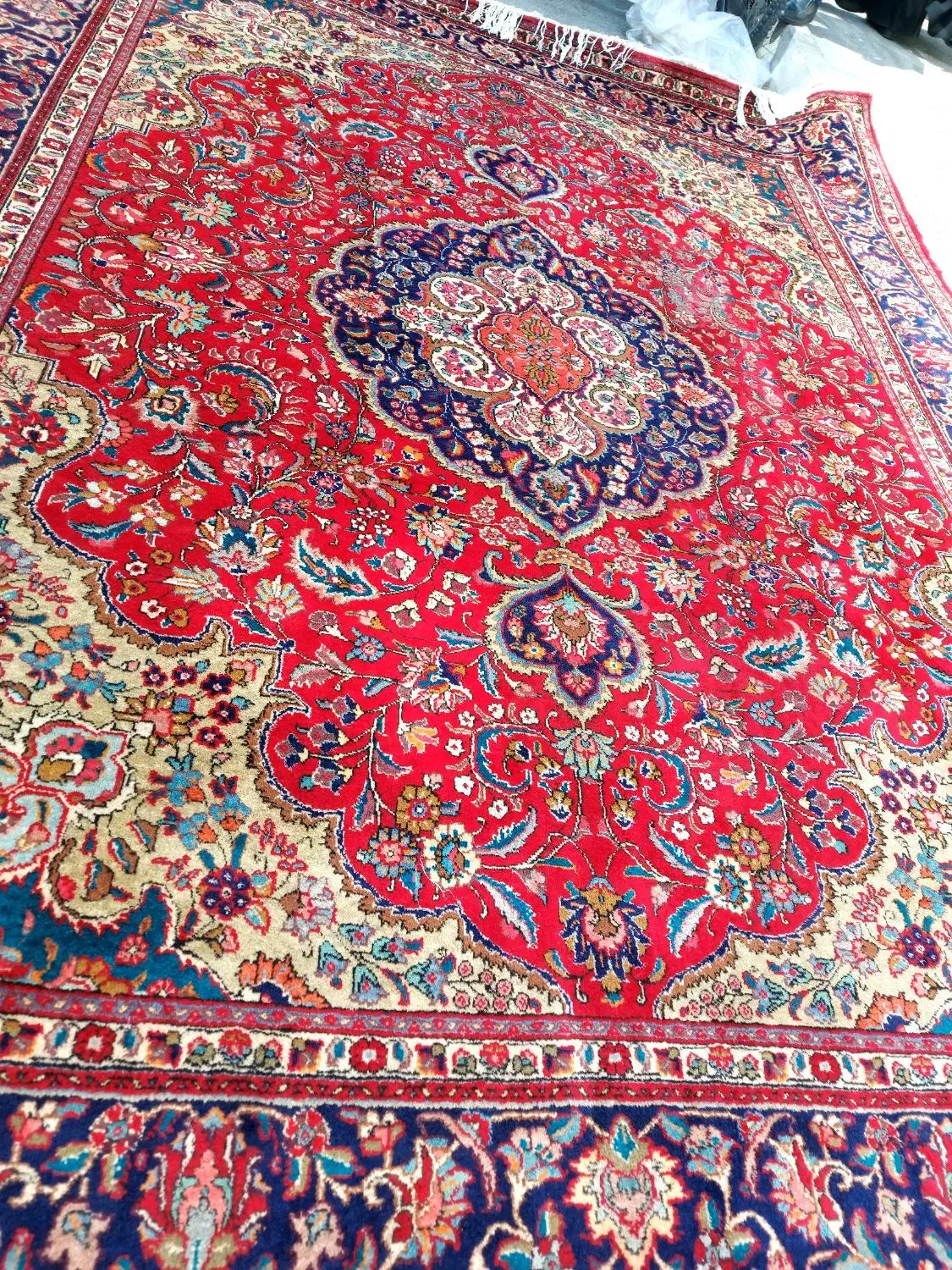 فرش دستباف ۱۲متری تبریز|فرش|کرج, شهرک فهمیده|دیوار