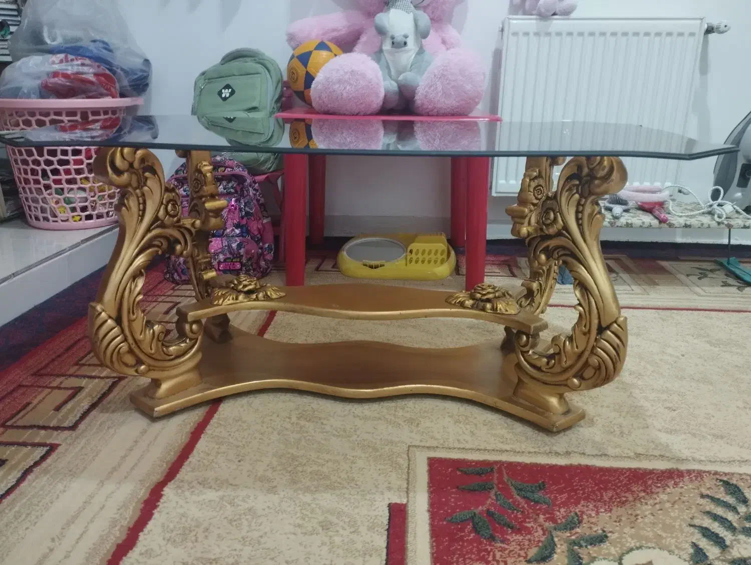 میز جلو مبلی بزرگ|مبلمان خانگی و میز عسلی|آبدانان, |دیوار