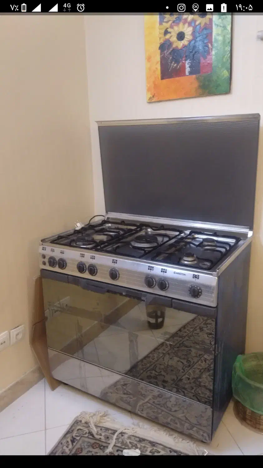 گاز اریستون ایتالیا|اجاق گاز و لوازم برقی پختوپز|تهران, ازگل|دیوار