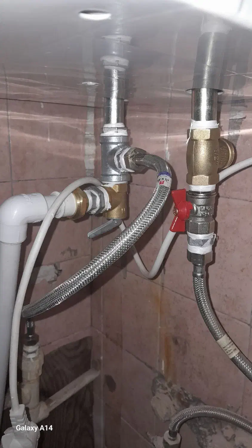 لوله کشی فاضلاب نصب آبگرمکن برقکشی ساختمان|خدمات پیشه و مهارت|عنبرآباد, |دیوار