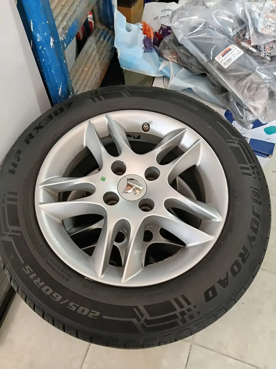 رینگ و لاستیک سایز۱۵|قطعات یدکی و لوازم جانبی|بندر گناوه, |دیوار