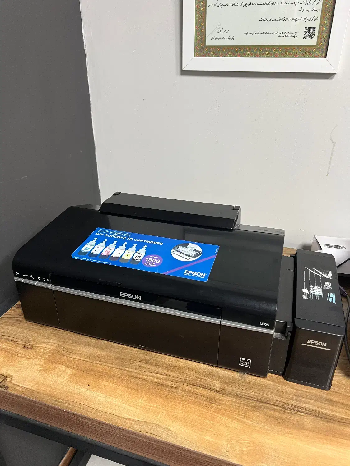 پرینتر کارکرده Epson L805 چاپ با کیفیت بالا|پرینتر، اسکنر، کپی، فکس|تهران, ایرانشهر|دیوار