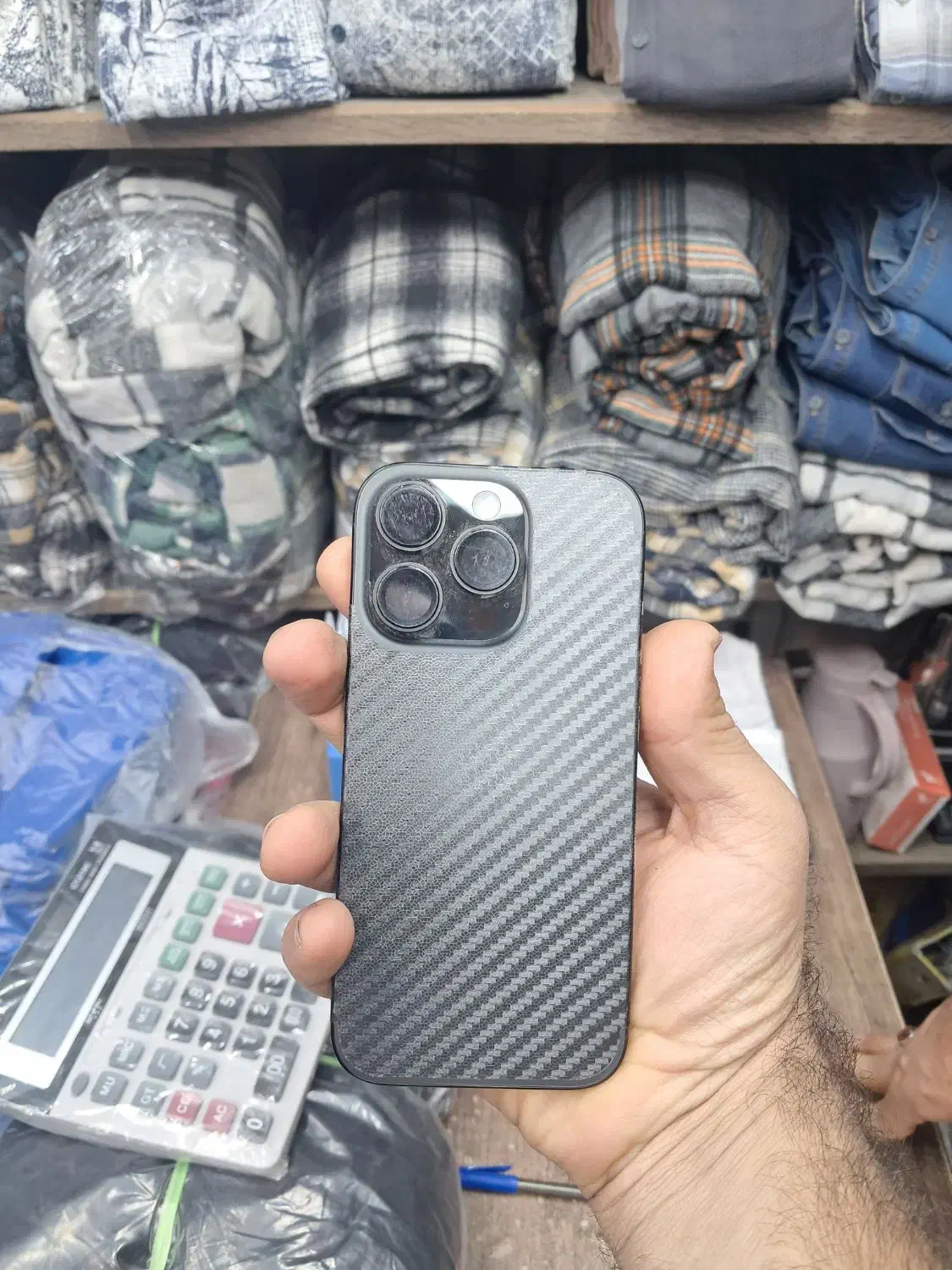 ایفون ۱۶ پرو مشکی|موبایل|اصفهان, نقش جهان|دیوار