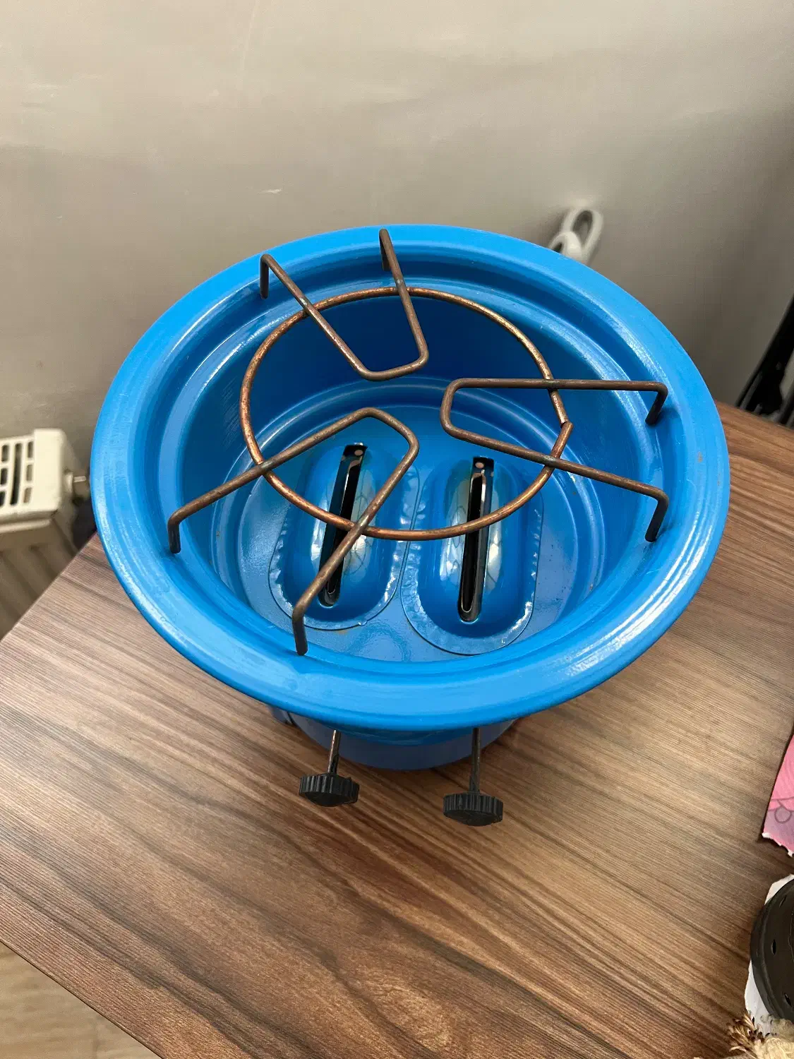 چراغ نفتی دوفتیله|کلکسیون اشیاء عتیقه|بجنورد, |دیوار