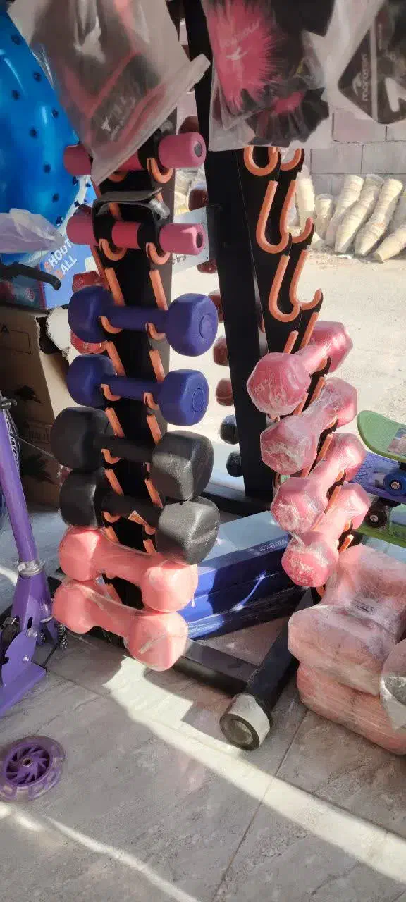 دمبل سیلیکونی بانوان دنبل باشگاهی|تجهیزات ورزشی|نجف‌آباد, کهریزسنگ|دیوار