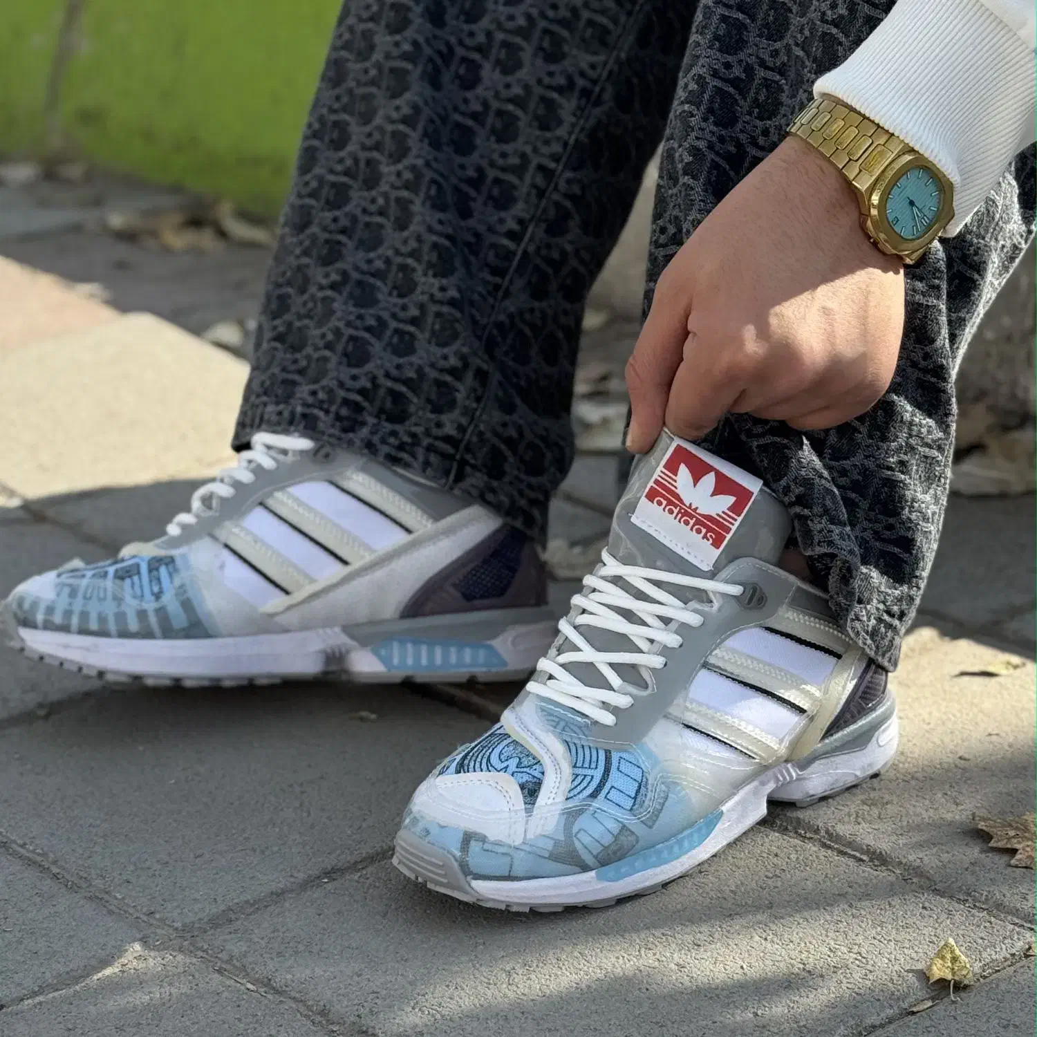 کتونی آدیداس زدایکس طلقی|کیف، کفش، کمربند|اردبیل, |دیوار