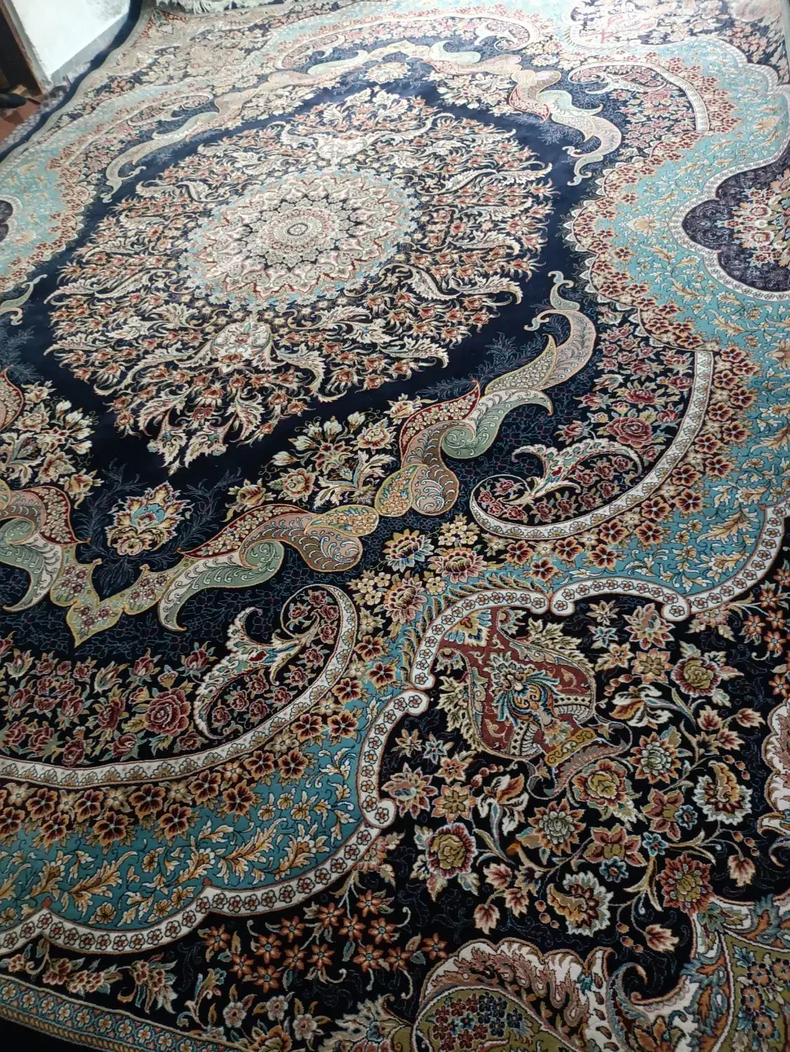 فرش ۱۲ متری وکابینت|فرش|کلاله, |دیوار