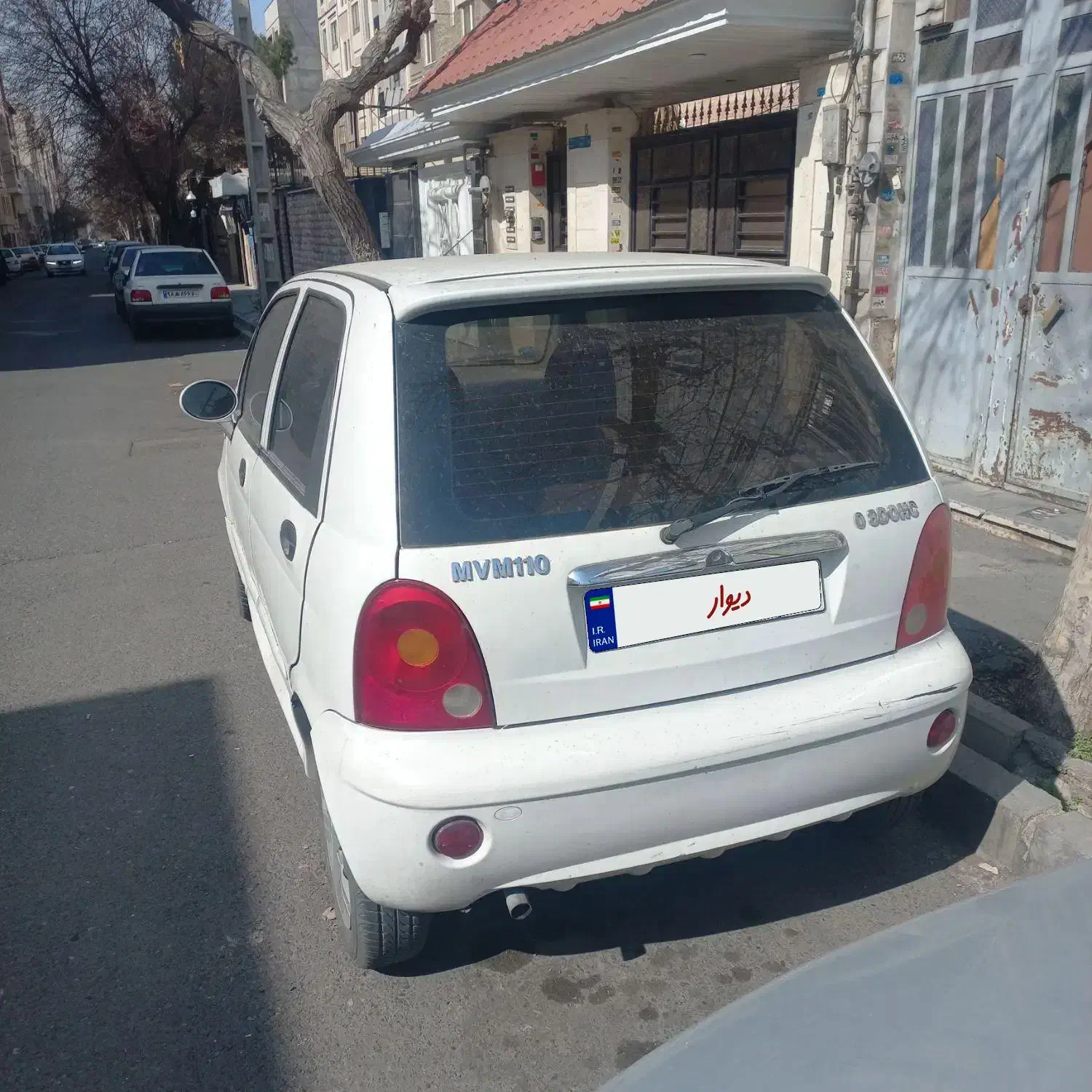mvm ۱۱۰ سفید|خودرو سواری و وانت|تهران, علم و صنعت|دیوار