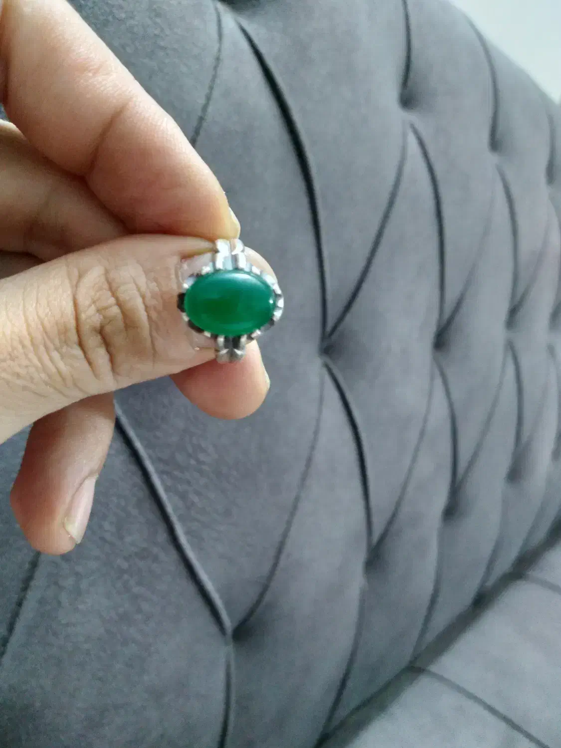 انگشتر نقره|بدلیجات|اصفهان, امامزاده اسماعیل|دیوار