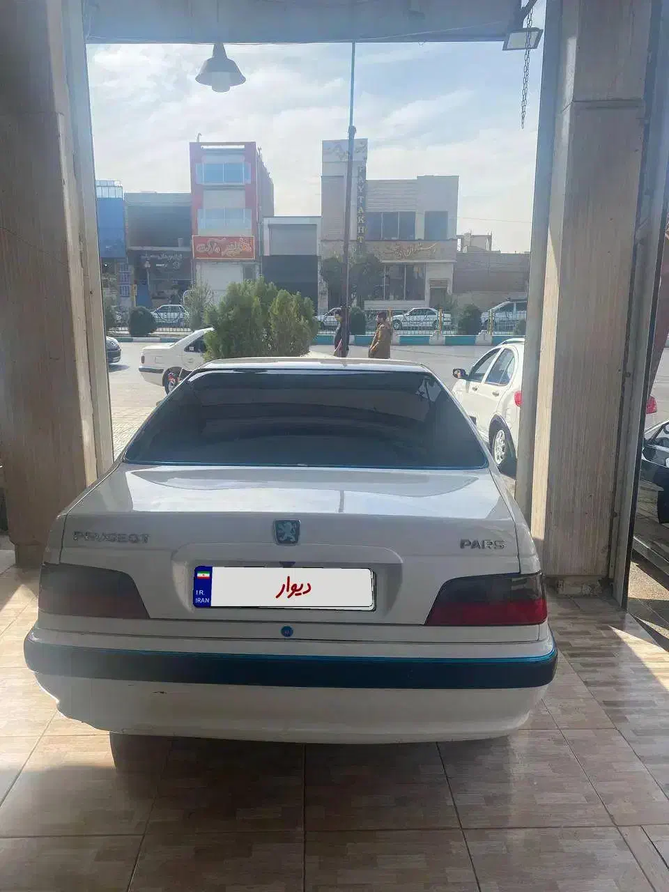 پژوپارس سفارشی استثنایی کم کار بدون رنگ تمام فول|خودرو سواری و وانت|یزد, |دیوار