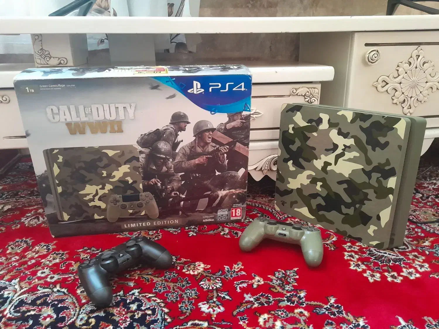 ps4 Slim wwll|کنسول، بازی ویدئویی و آنلاین|الیگودرز, |دیوار