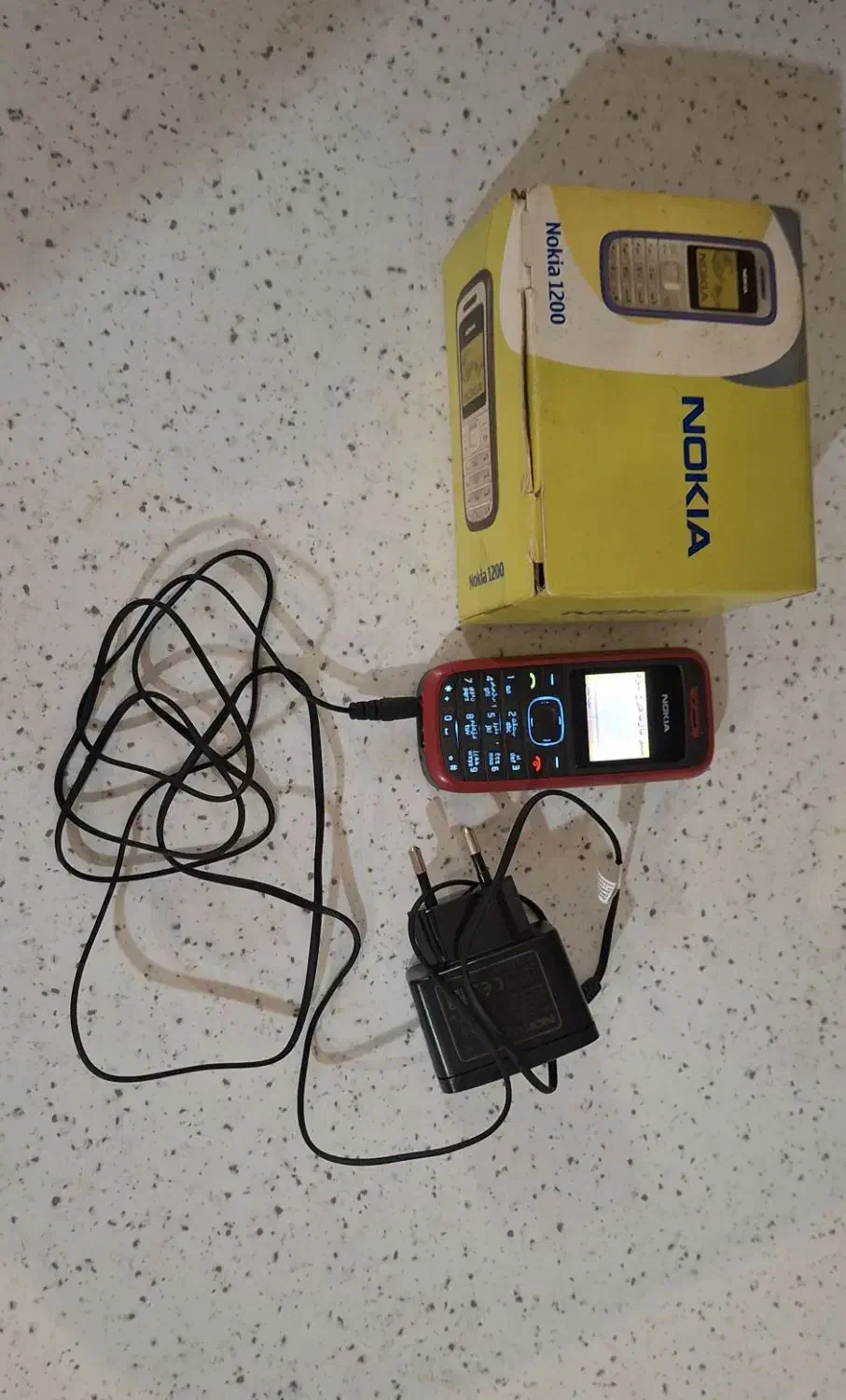 گوشی موبایل نوکیا ۱۲۰۰ قدیمی|موبایل|رشت, فلسطین|دیوار
