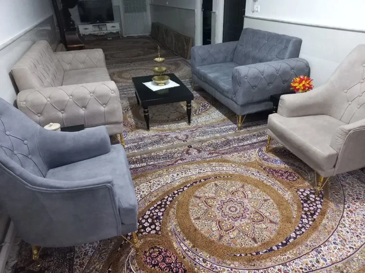 مبل ۷نفره|مبلمان خانگی و میز عسلی|توتکابن, |دیوار