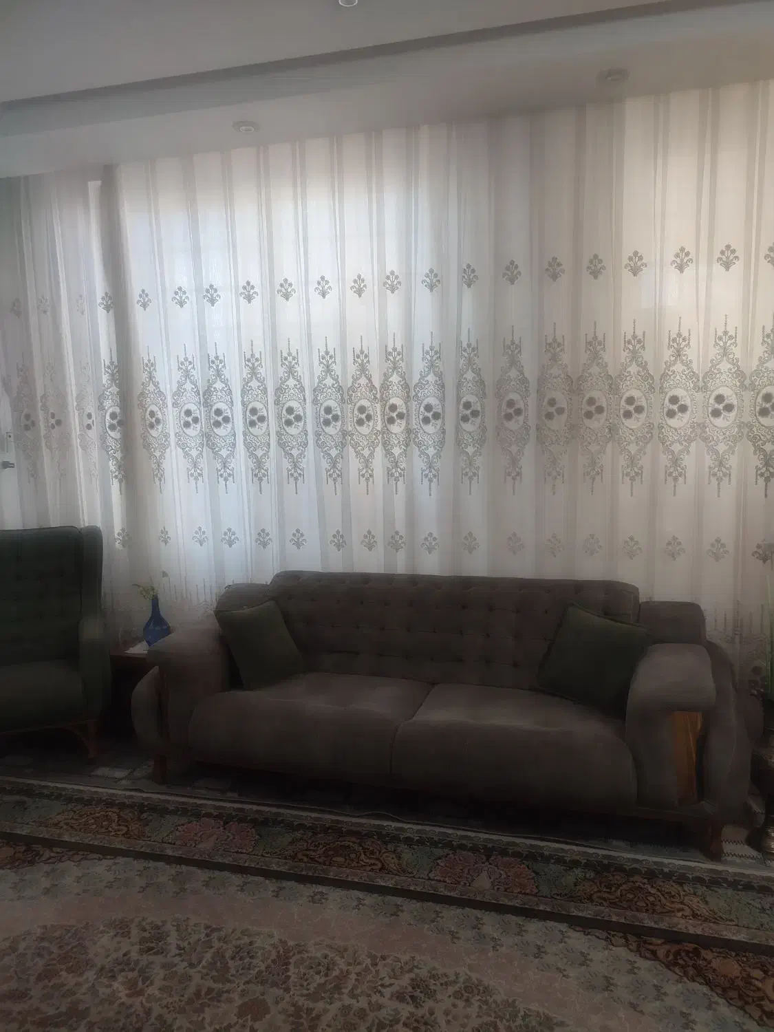 پرده بسارشیک وتمیز|پرده، رانر، رومیزی|نیشابور, مدرس|دیوار