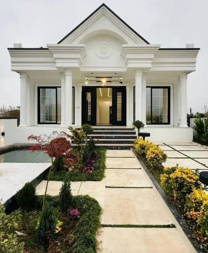 ویلا فلت نما سفید ۳۰۰م جکوزی/روف گاردن/ سندار|فروش خانه و ویلا|تهران, تهرانپارس جنوبی|دیوار