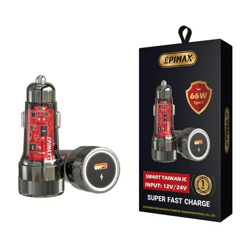 شارژر فندکی Epimax Eu-156 pd 66w|لوازم جانبی موبایل و تبلت|برازجان, |دیوار