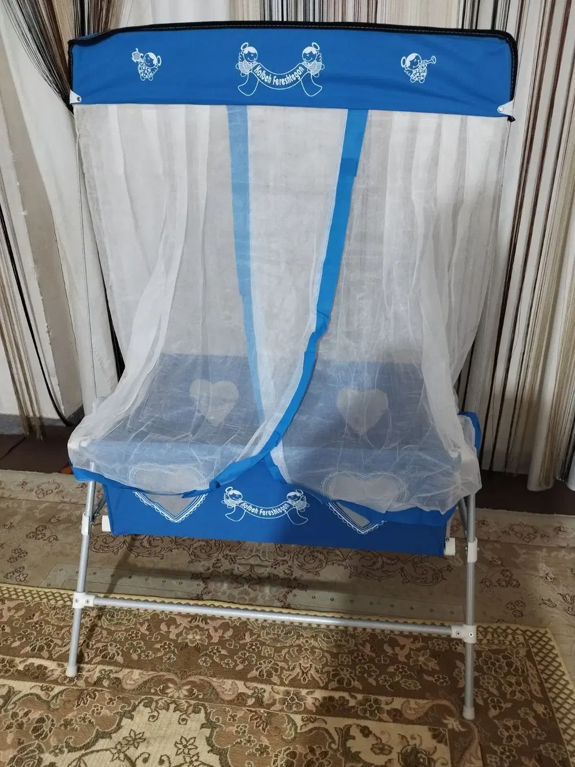 گهواره تاشو کودک گچساران|اسباب و اثاث بچه|دوگنبدان, |دیوار