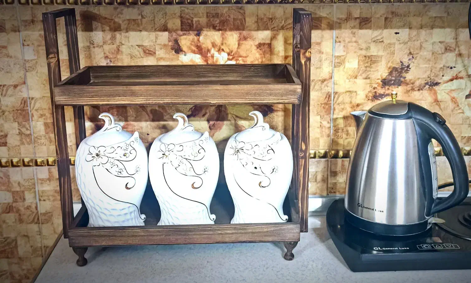 استند پاسماوری و ادویه|آبچکان و نظمدهنده ظروف|یزد, |دیوار