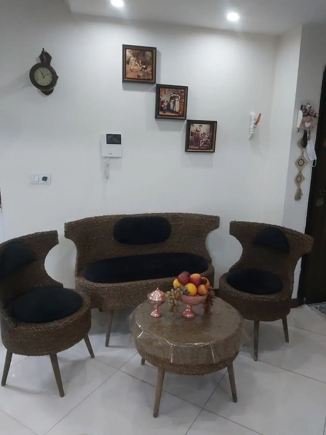 مبل حصیری|مبلمان خانگی و میز عسلی|مشکیندشت, |دیوار