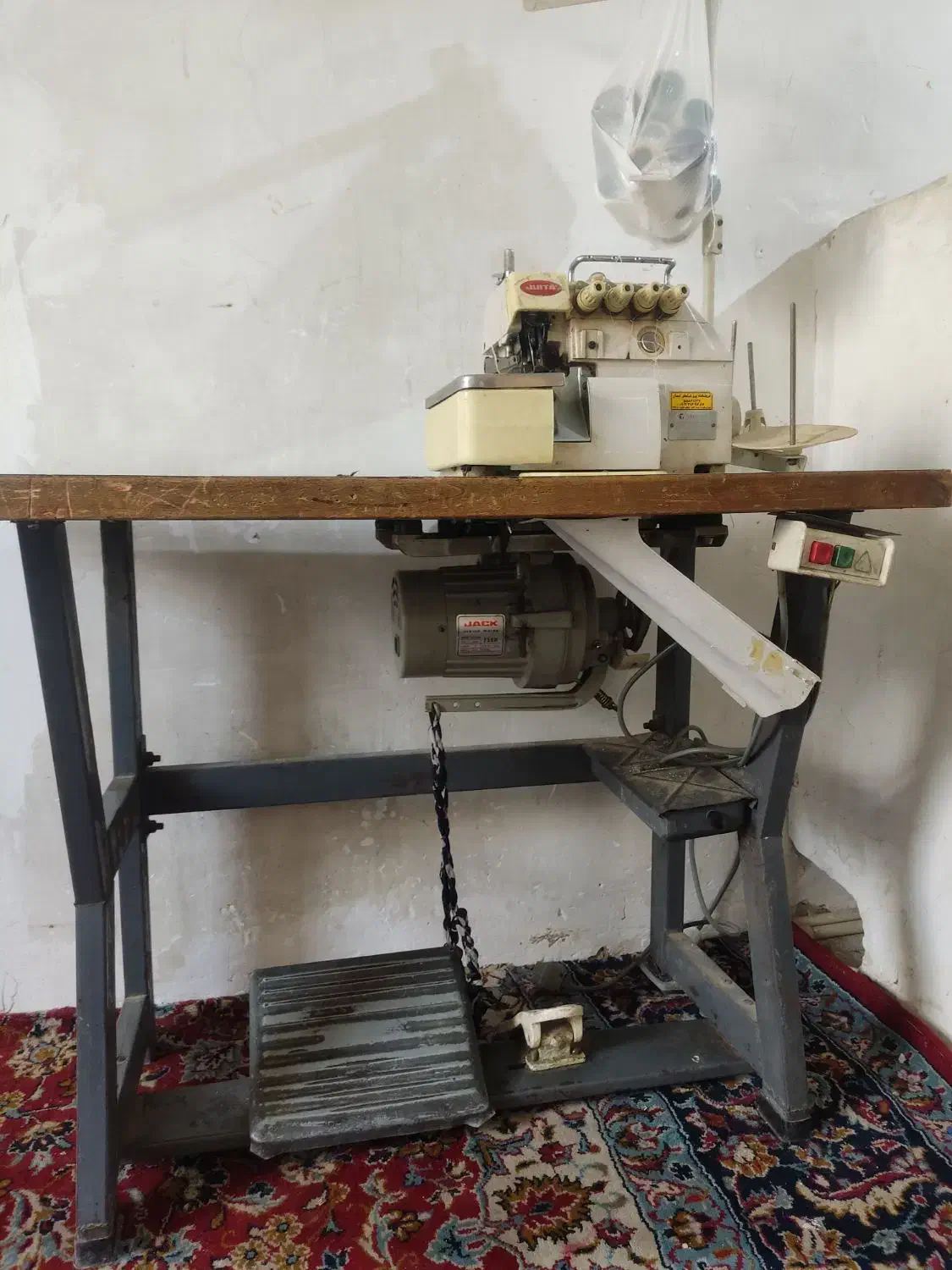 چرخ سردوز۵نخ|چرخ خیاطی و ریسندگی|قم, شهر قائم|دیوار