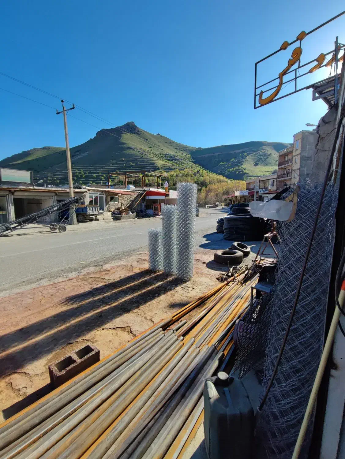 تولیدی فنس .پایه فنس|مصالح و تجهیزات ساختمان|سنندج, |دیوار