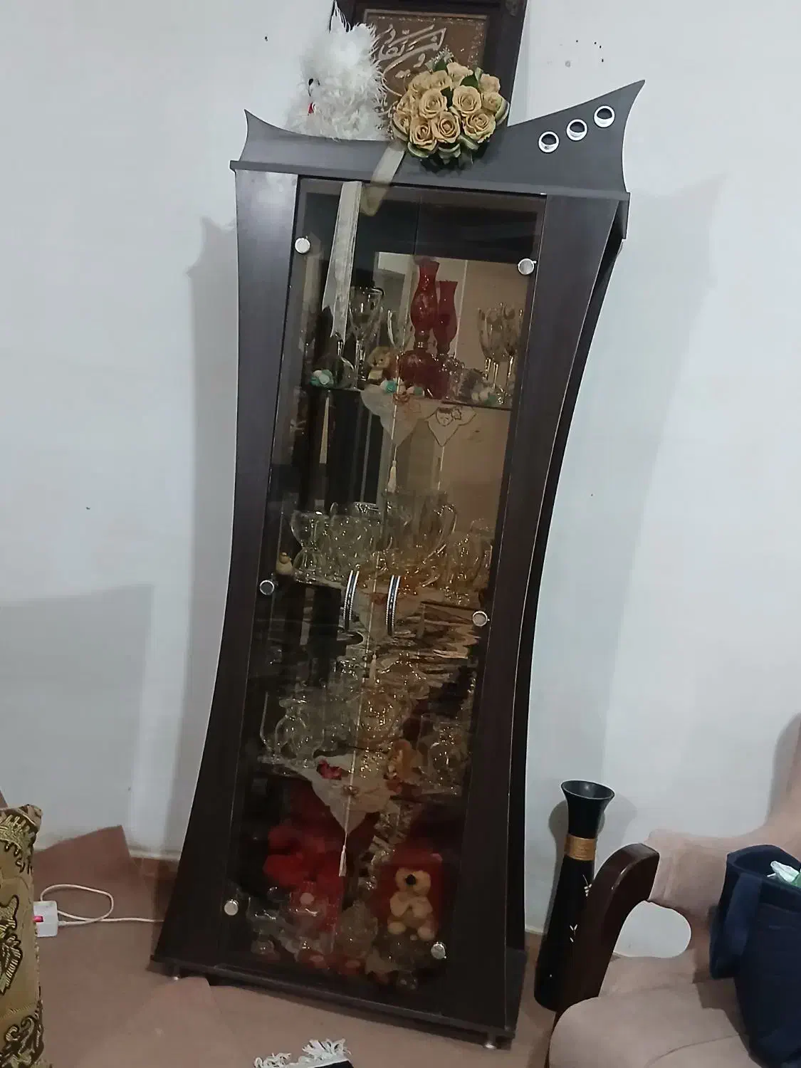 ویترین ۴طبقه|بوفه، ویترین، کنسول|صومعه‌سرا, |دیوار