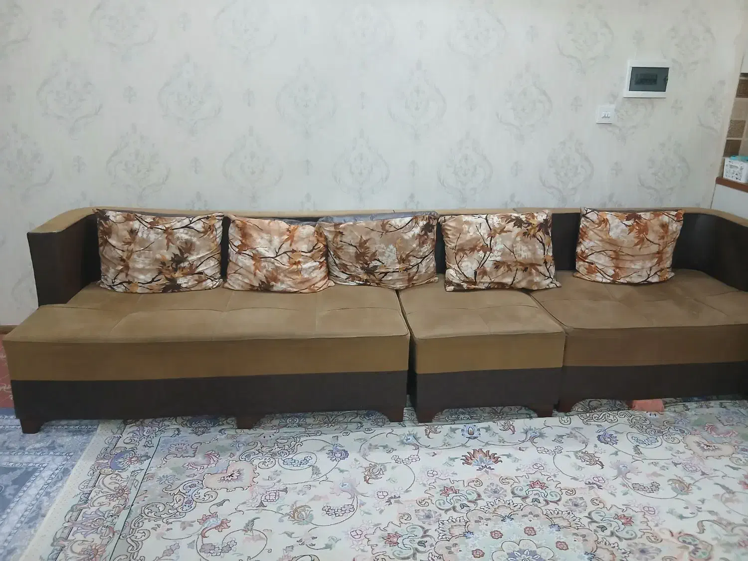 مبل ال ۶ نفره|مبلمان خانگی و میز عسلی|تهران, جوادیه|دیوار