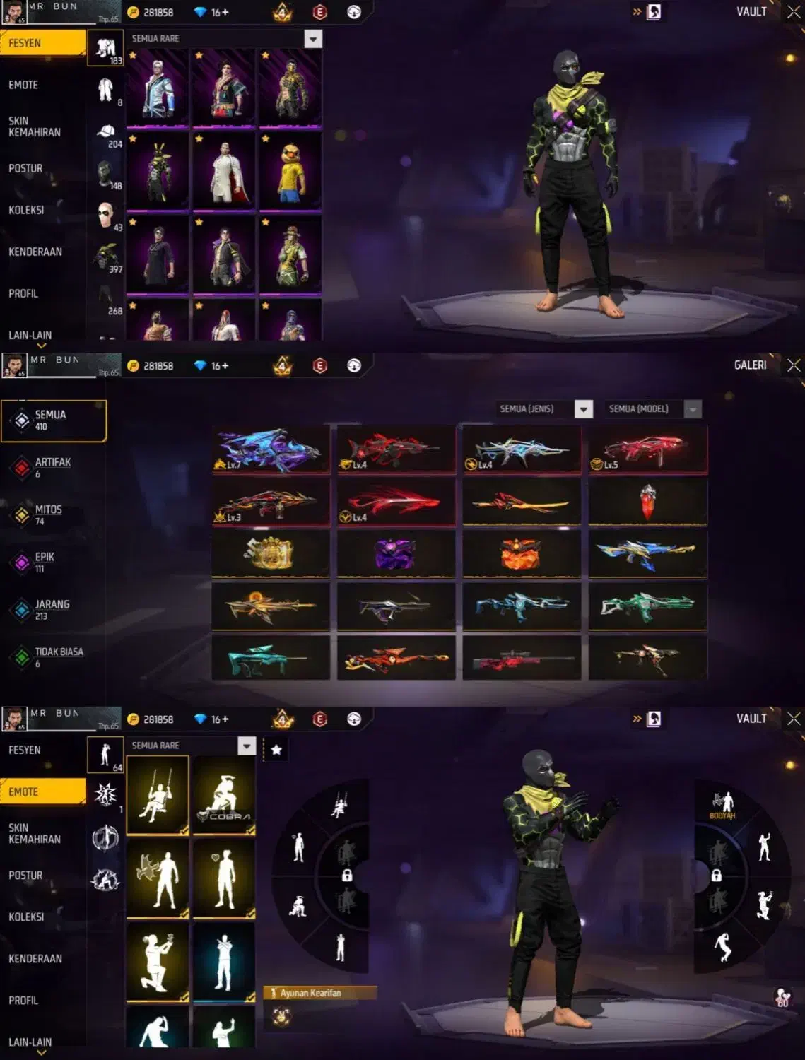 فری فایر فروشی اکانت|کنسول، بازی ویدئویی و آنلاین|چابهار, |دیوار